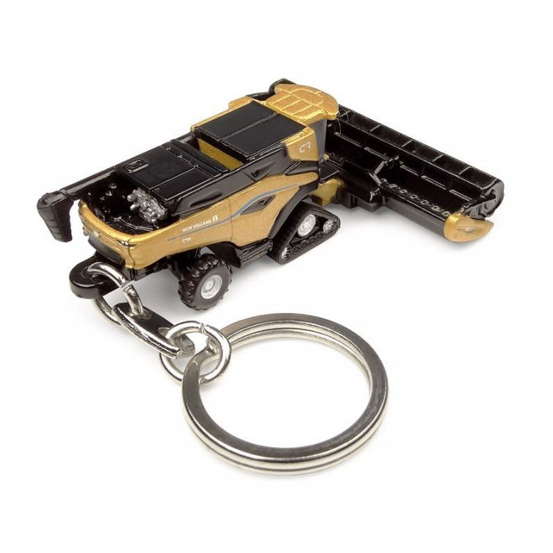 New Holland CR11 Gold Show Agritecnica 2023 Mietitrebbia keyring portachiavi-3