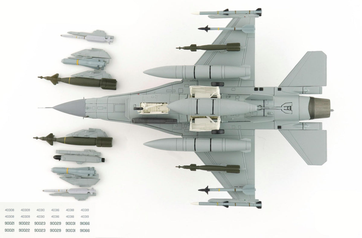 F-16A "Royal Thai AF" (w/ decals for 6 planes) 1:72-8