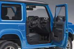 Suzuki Jimny (JB64) RHD 2018 blue metallic - black 1:18-8
