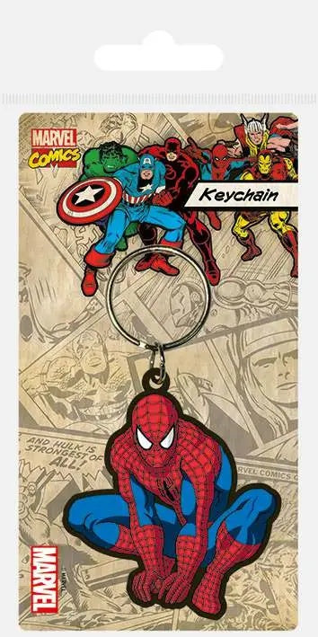 Spider-Man Rubber Marvel Portachiavi Pyramid International-1