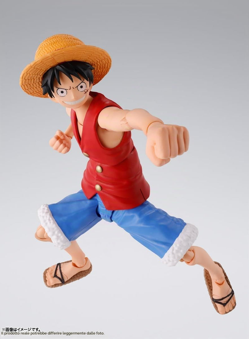 One Piece Monkey D. Luffy Romance Dawn Shf Bandai-2