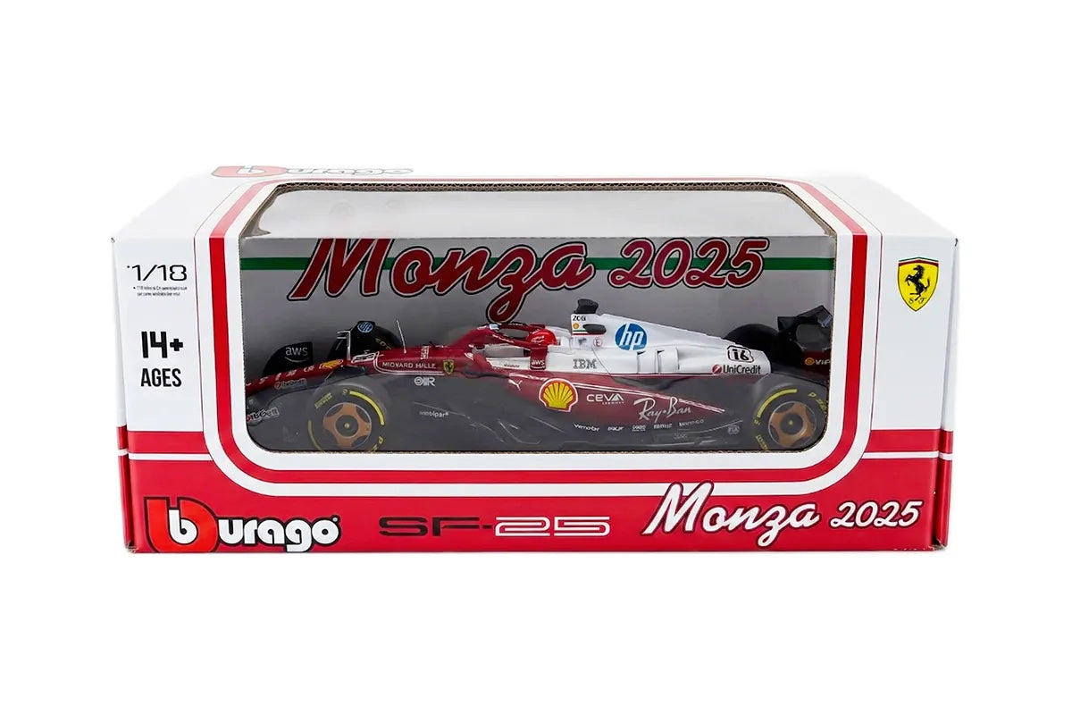Ferrari SF-25 Scuderia Ferrari HP F1 Gp Monza 2025 Charles Leclerc 1:18
