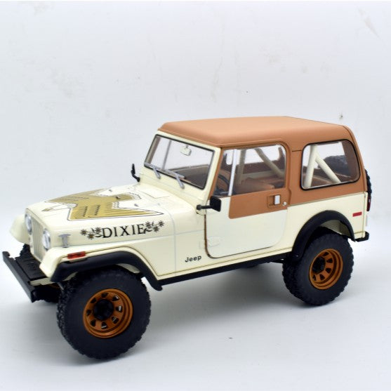 Jeep CJ 7 Golden Eagle 1979 "Dixie" "The Dukes of Hazzard" 1:18-8