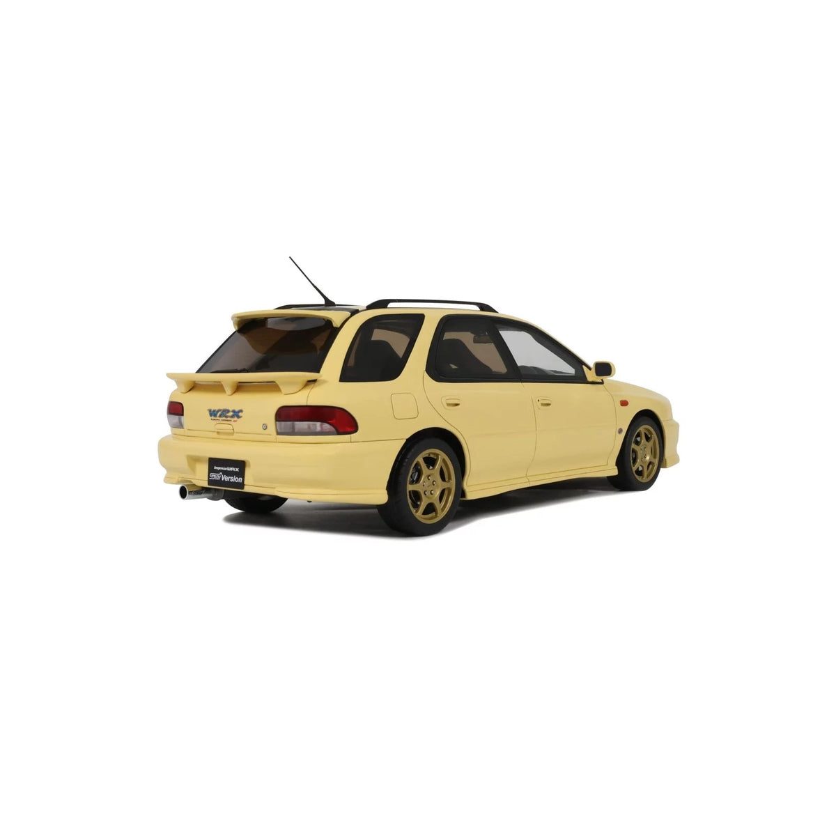 Subaru Impreza WRX STI Version VI Sport Wagon 1999 Cashmere Yellow 1:18-2