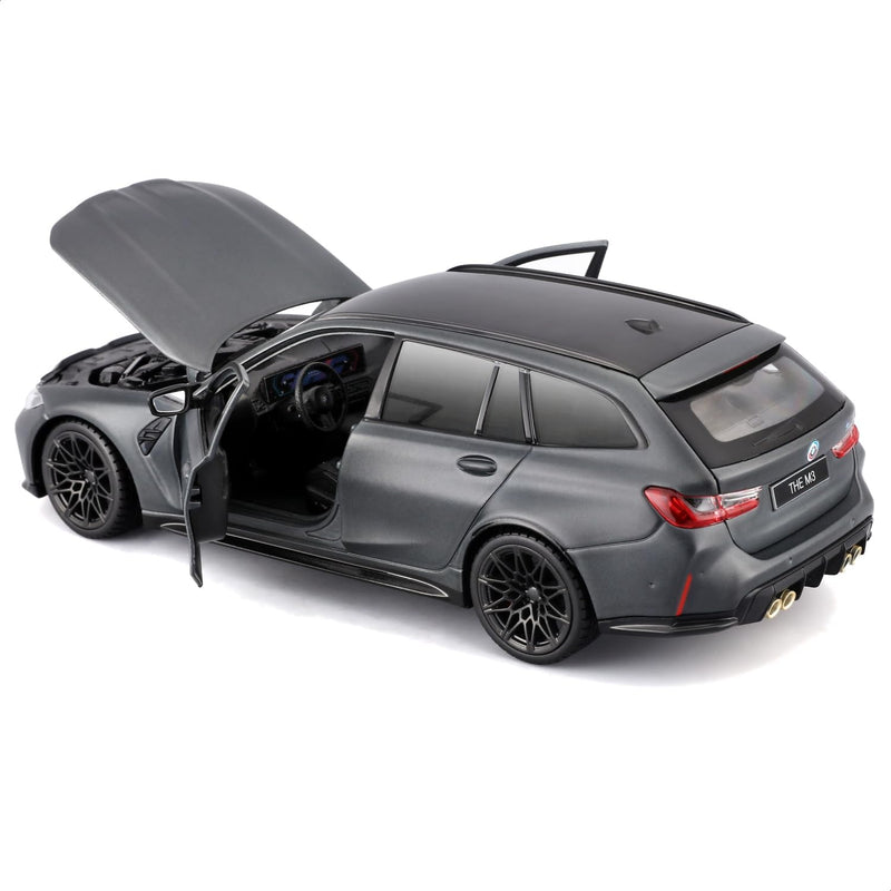 BMW M3 Touring G81 2023 Matt Gray 1:24-2