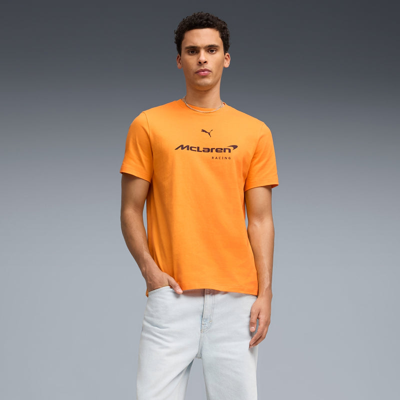 McLaren F1 2026 T-Shirt Core Essenzial Logo Maglietta Orange Puma-5