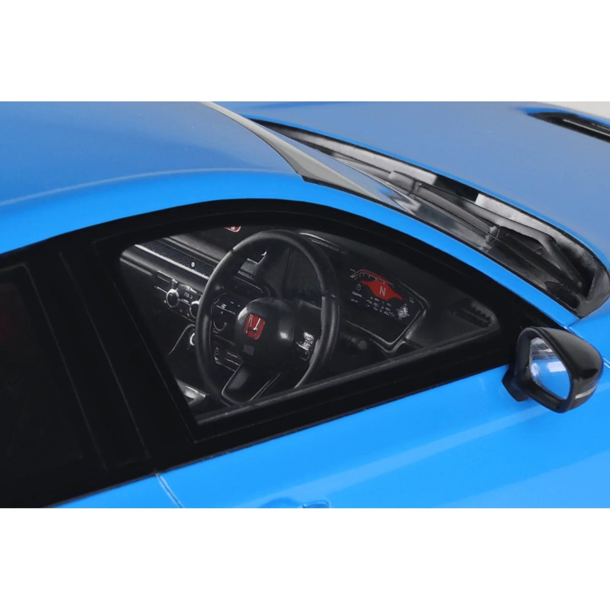 Honda Civic Type R 2022 Racing/Boost Blue Pearl 1:18-11