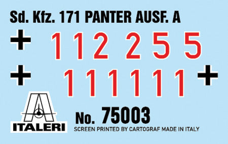 Panther Sd.Kfz.171 Ausf. A Starter Set Kit 1:56-3
