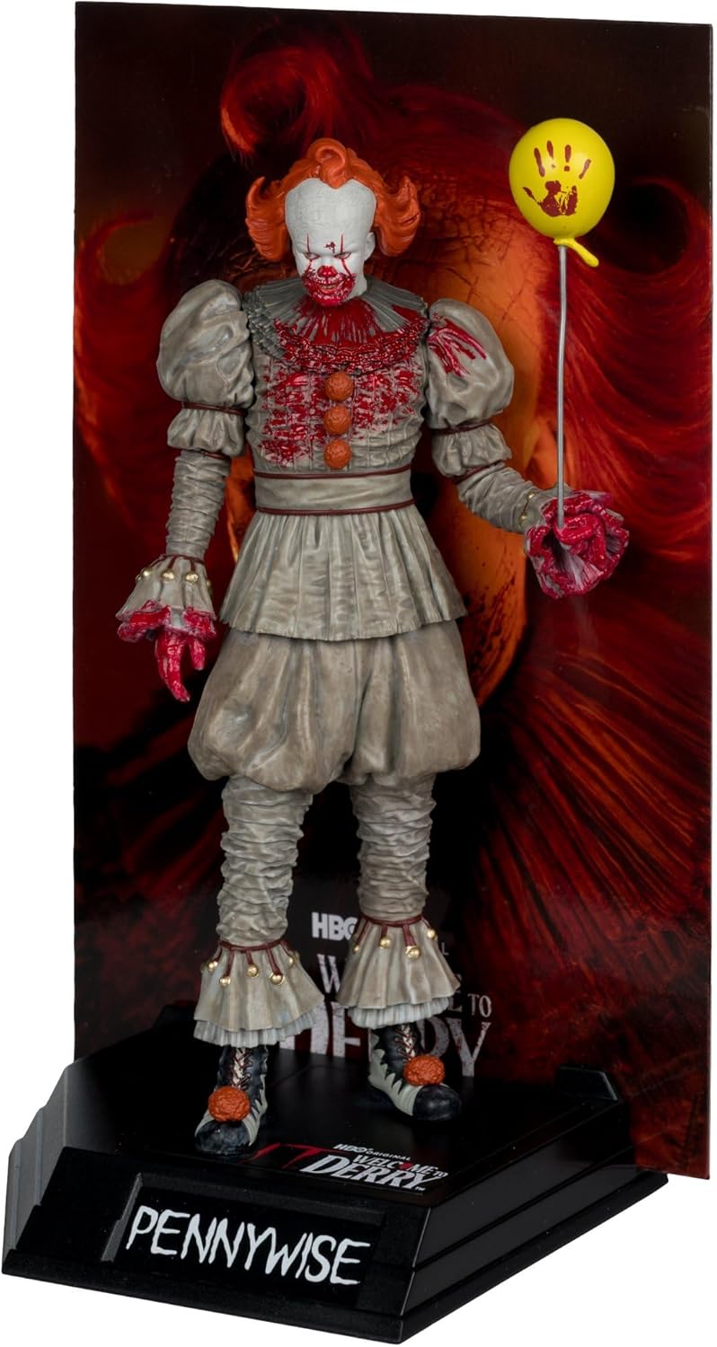 Pennywise Bloody Movie Maniacs "Welcome to Derry" AF 15cm-h-4