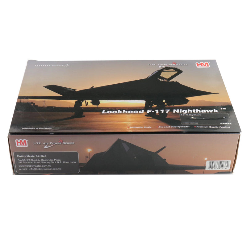 F-117A Nighthawk 84-0809 USAF 2022 1:72-12