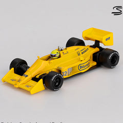 Lotus-Honda 99T #12 Ayrton Senna 1987 Monaco Grand Prix Winner 1:64-1