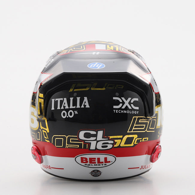 Charles Leclerc Scuderia Ferrari HP 4° Abu Dhabi GP 2025 Helmet 1:5-2