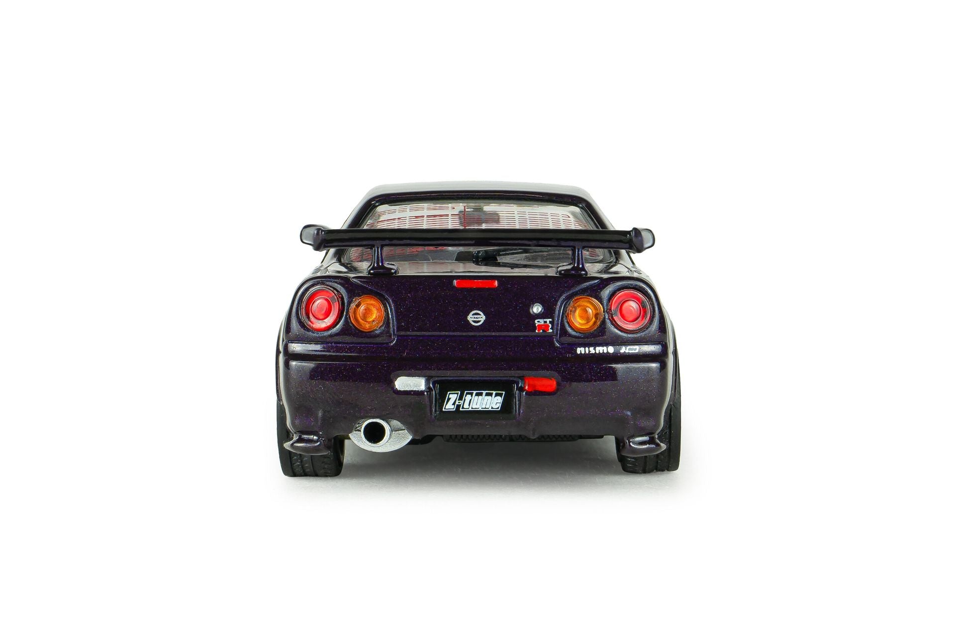 Nissan Skyline GT-R (BNR34) Nismo Parts 2025 purple 1:43-4