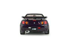 Nissan Skyline GT-R (BNR34) Nismo Parts 2025 purple 1:43-4