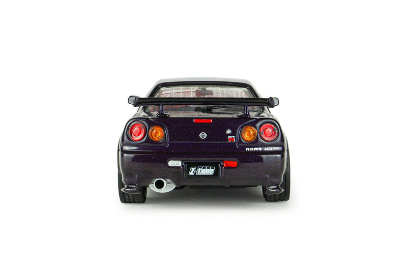 Nissan Skyline GT-R (BNR34) Nismo Parts 2025 purple 1:43-4