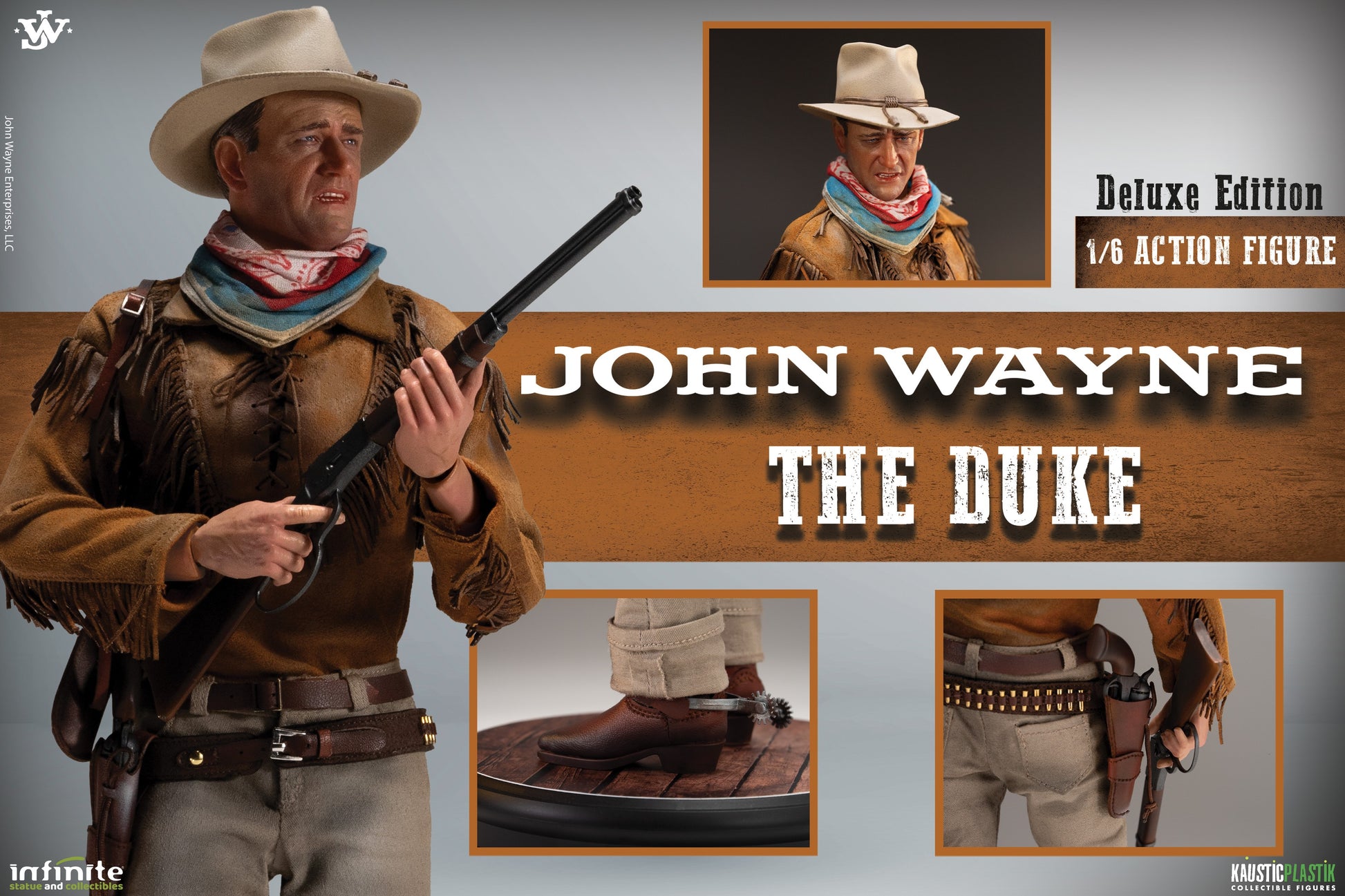 John Wayne The Duke 1/6 Action Figure Deluxe Version-2