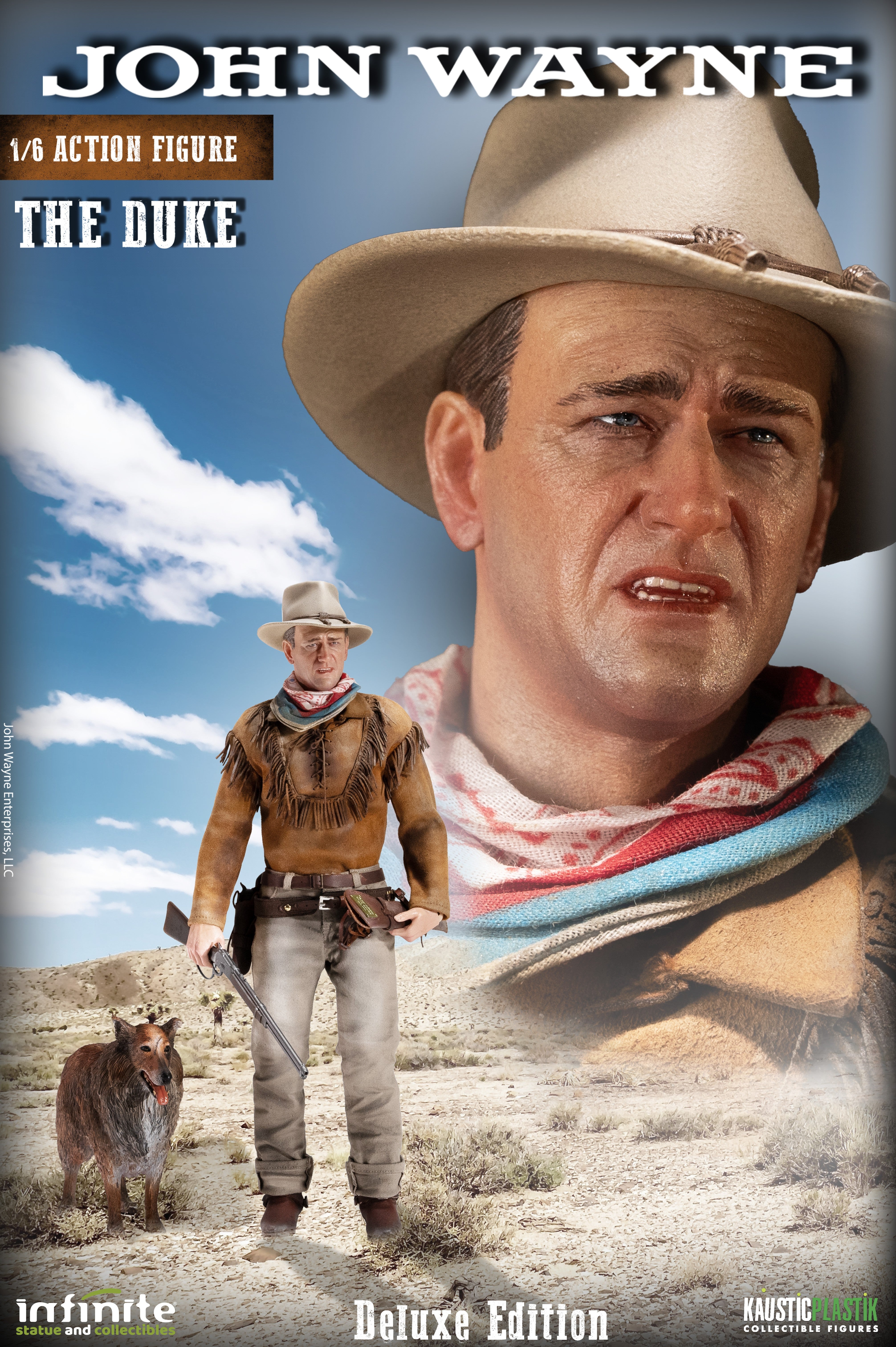 John Wayne The Duke 1/6 Action Figure Deluxe Version-8