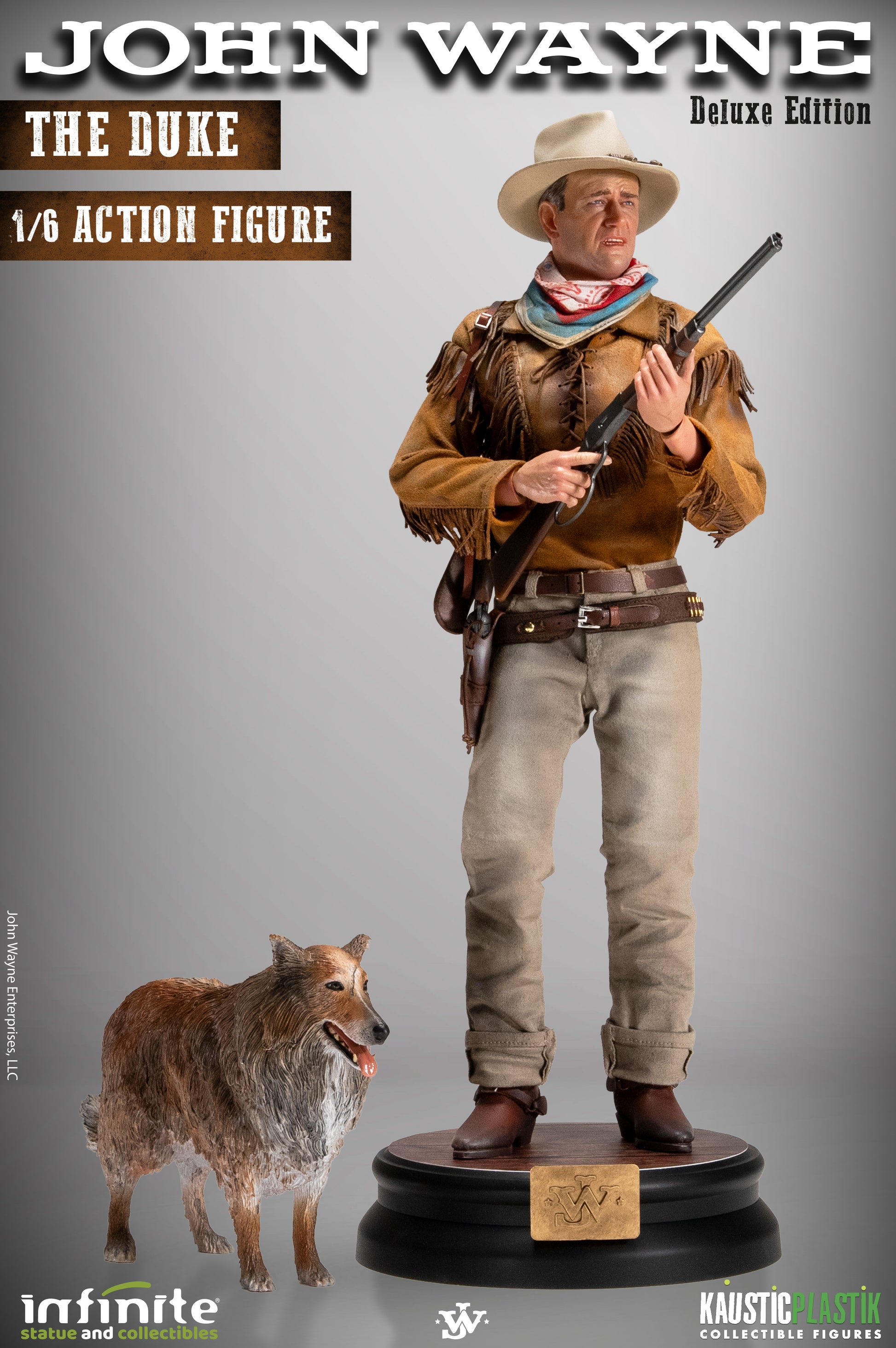 John Wayne The Duke 1/6 Action Figure Deluxe Version-12